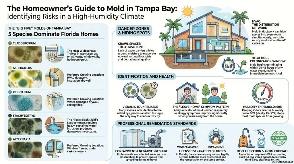 What Mold Is Most Common In Tampa Bay Homes?